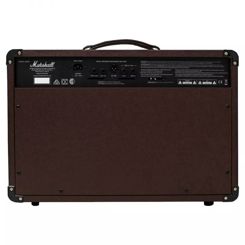 Marshall AS50D 50W Wzmacniacz gitarowy akustyczny - 2x8 cala głośniki, 2 kanały, efekty cyfrowe