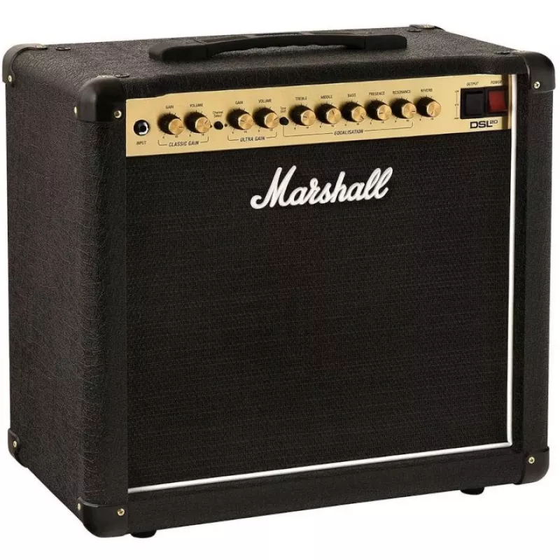 Marshall DSL20CR 20 W wzmacniacz lampowy combo z cyfrowym pogłosem