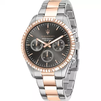 Zegarek męski Maserati Epoca R8853100020 43mm stal nierdzewna niebieska tarcza