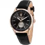 Zegarek automatyczny Maserati Potenza R8821124001 42mm Niebieska tarcza Skórzany pasek
