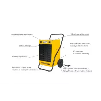 MASTER DEHUMIDIFIER DH92 80 l/24h