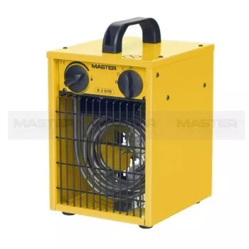 MASTER Electric Heater B2EPB/IT 2kW Fan Heater with Thermostat, 230V, IP24, White