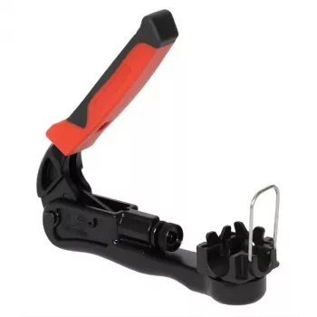 MASTER ZZ-070 Zaciskarka kompresyjna do złączy F, BNC, RCA, przewodów RG-59/RG-6, z regulowanym tłokiem, ergonomiczne uchwyty