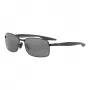 MAUI JIM 797-2M Unisex Okulary przeciwsłoneczne Cat Eye Matowa czerń Neutralny szary 57mm