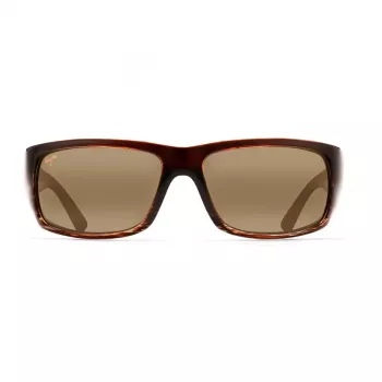 MAUI JIM Peahi Sunglasses H266-01 Matte Black HCL Bronze PolarizedPlus2