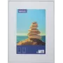 MAUL 1935802 Pojedyncza ramka na zdjęcia 30 x 40 cm, biała MDF z nierozbijalnym przodem z poliwęglanu, do montażu na ścianie