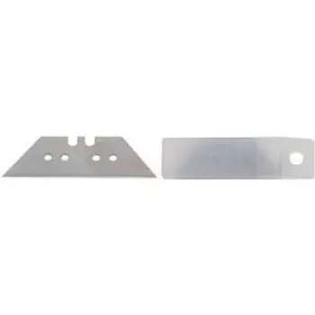 MAUL 7786909 Ostrza do noża uniwersalnego, trapezowe, 10 sztuk, 52 mm ostrza stalowe do cięcia dywanów i tektury