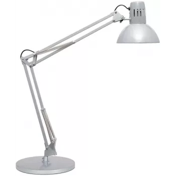 Lampa biurkowa MAUL 8201095 E27 LED Srebrna