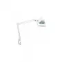 Lampa powiększająca LED MAUL Vitrum z podstawą zaciskową biała
