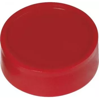 MAUL Magnes okrągły Ø 34 mm czerwony 10 sztuk (61733-25)