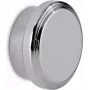 MAUL Okrągły magnes neodymowy w stalowej obudowie, 16 mm średnicy, 7 mm wysokości, srebrny, 1 sztuka 6170796