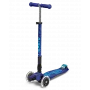 Maxi Micro Deluxe Foldable LED Scooter Petrol Green