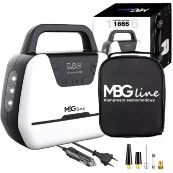 MBG Line 1866 24L Olejowo-smarowany Kompresor Powietrza z Napędem Bezpośrednim 1.5kW 8bar
