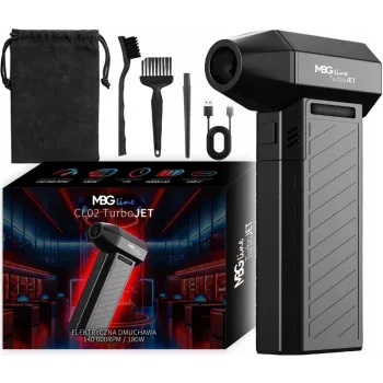 MBG Line TurboJet CL02 Przenośny Odkurzacz Powietrzny 100000 RPM 6000 mAh USB-C