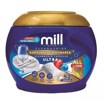 MD2 MILL Kapsułki do zmywarki CLEAN&SHINE Ultra 52 szt. 3K.S