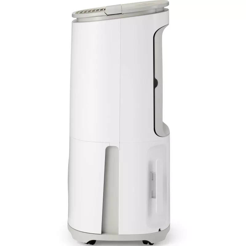 MEACO Dry Arete One 25L Osuszacz Kompresorowy i Oczyszczacz Powietrza (Biały/Beżowy, 267 Wat, do Pomieszczeń do 125 m²)