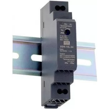 MEAN WELL DDR-15L-12 Przetwornica DC-DC na szynę DIN 15W 12V 1.25A