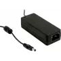MEAN WELL GSM60A24-P1J 60W 24V 2.5A medyczny zasilacz AC/DC z wtykiem DC P1J