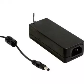 MEAN WELL GST60A07-P1J 60W 7,5V 8A Zasilacz biurkowy, czarny