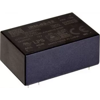 MEAN WELL IRM-03-9S 3W 9V DC enkapsulowany moduł zasilania AC-DC do montażu na PCB