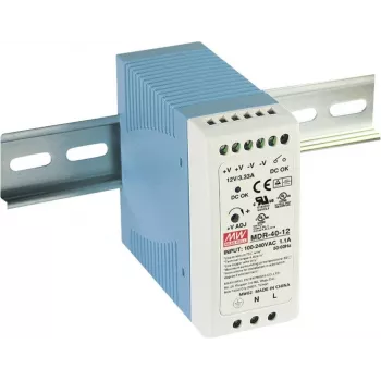 MEAN WELL MDR-40-12 Zasilacz na szynę DIN 12V DC 3,33A 40W