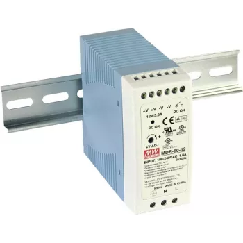 MEAN WELL MDR-60-12 Zasilacz na szynę DIN 12V DC 5A 60W