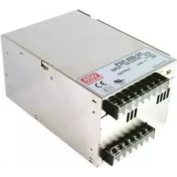 MEAN WELL PSP-600-24 600W 24V 25A Zamknięty zasilacz z PFC