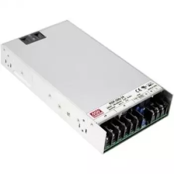 MEAN WELL RSP-500-5 400W 5V 80A 1U zamknięty zasilacz z PFC i wentylatorem