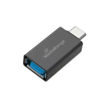 MEDIARANGE MRCS216 USB-A do USB-C Adapter, Czarny, 5 Gbps