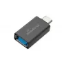 MEDIARANGE MRCS216 USB-A do USB-C Adapter, Czarny, 5 Gbps