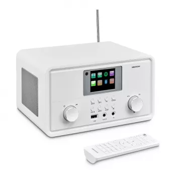 MEDION MD 88069 Radio internetowe z DAB+, FM, Bluetooth i Wi-Fi, biały