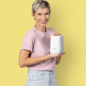 Medisana AD-50E Ultradźwiękowy dyfuzor zapachowy, zbiornik 100 ml, biały