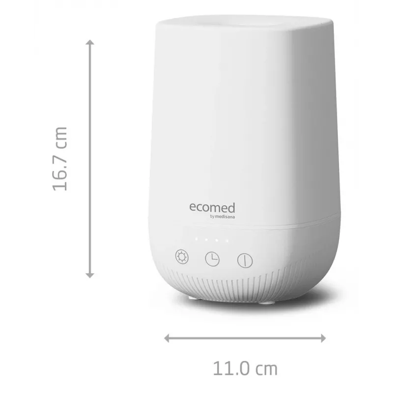 Medisana AD-50E Ultradźwiękowy dyfuzor zapachowy, zbiornik 100 ml, biały