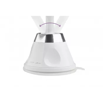 Medisana CM 850 LED Lustro Kosmetyczne z 5-krotnym Powiększeniem, LED Światło Dzienne, Czujnik Dotykowy, Obrót 360°, Srebrny