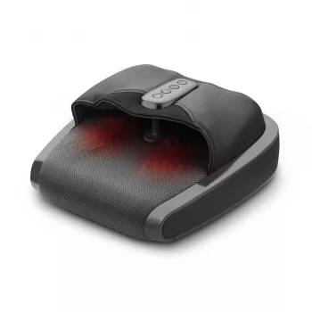 Medisana FM 900 Shiatsu Masażer do Stóp z Funkcją Ciepła, Czarny/Szary