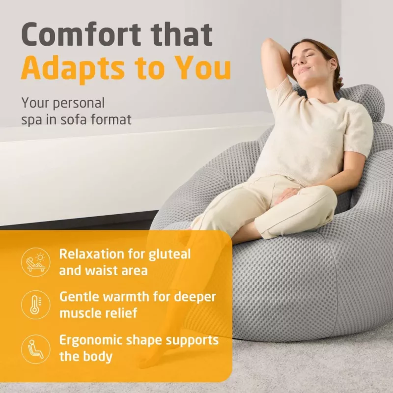 Medisana RS100 Bubble Sofa z masażem, szary