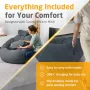 Medisana RS150 Sofa bąbelkowa z masażem ciemnoszara
