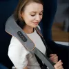 Medivon Collar Simple 2 Shiatsu Masażer na Szyję i Ramiona z Ciepłem, Czarny