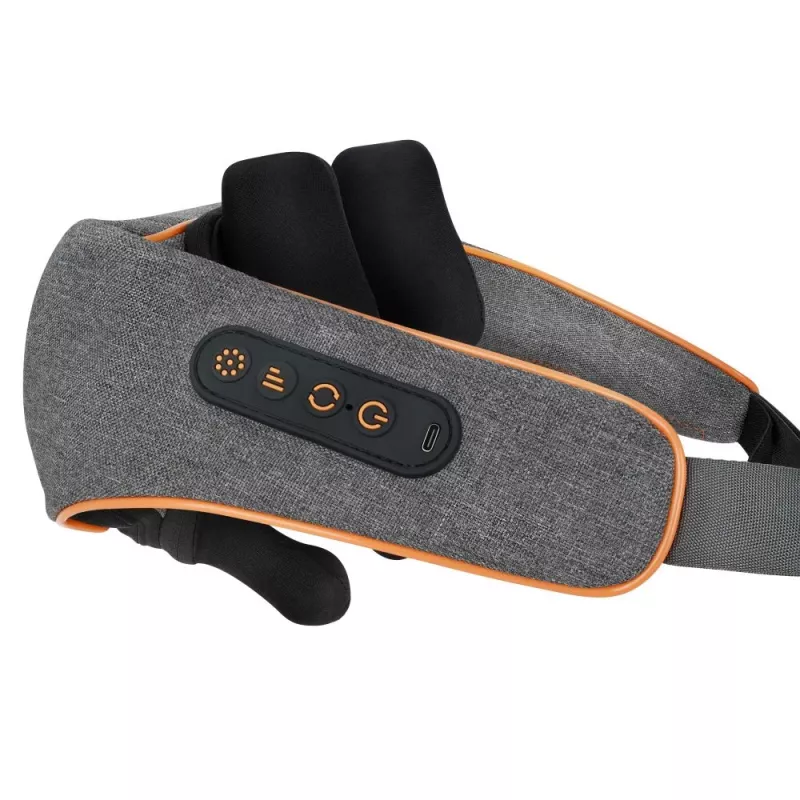 Medivon Collar Simple 2 Shiatsu Masażer na Szyję i Ramiona z Ciepłem, Czarny