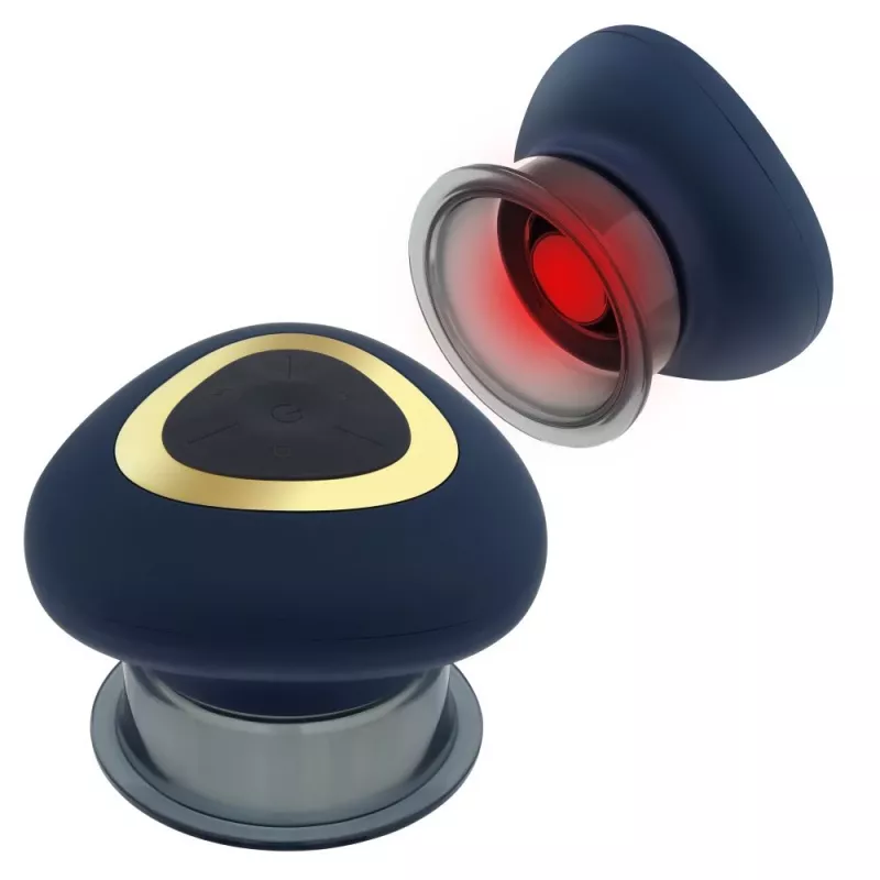 MEDIVON Cupping Massager Cushy 2 - Elektryczny masażer bańką z terapią czerwonym światłem i ciepłem