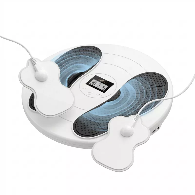 Medivon Flux TENS + EMS biały - 2-kanałowy cyfrowy stymulator mięśni