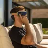 Masażer do oczu Medivon Horizon Pro 2 z masażem powietrznym, wibracjami, ciepłem, Bluetooth, USB-C, 1600mAh