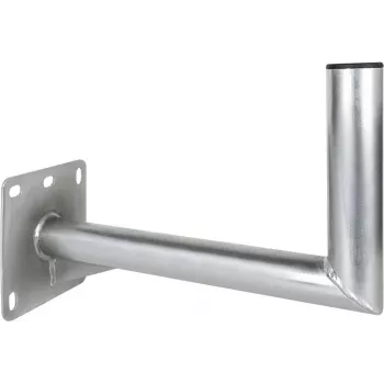 Uchwyt ścienny Megasat WB 40 do anten satelitarnych, aluminium/stal, ramię 40 cm, srebrny 110149