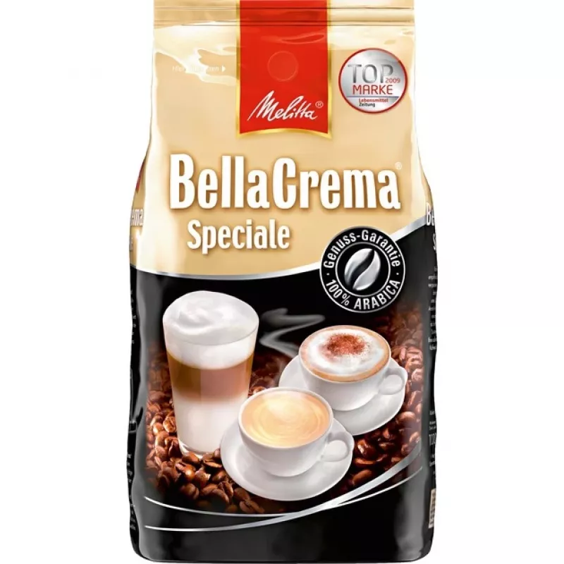 MELITTA BellaCrema Speciale Całe Ziarna Kawy 1 kg