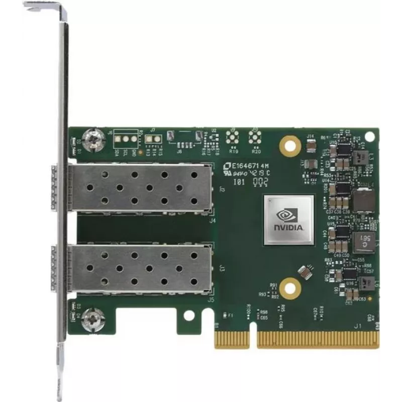 Karta sieciowa Mellanox NVIDIA ConnectX-6 Lx EN - Crypto Disabled z Secure Boot - PCIe 4.0 x8 - 2x SFP28 25GbE