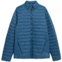 Męska kurtka puchowa 4F M239 Denim Blue 4FAW23TDJAM239 32S