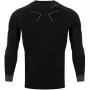 Męska termoaktywna bluza Alpinus Tactical Base Layer czarno-szara GT43219