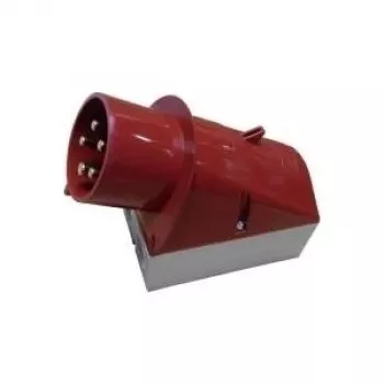 MENNEKES 354 ścienny wlot urządzenia 16A 2P+E 230V 6h IP44 niebieski