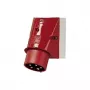 MENNEKES 354 ścienny wlot urządzenia 16A 2P+E 230V 6h IP44 niebieski
