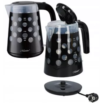 MEO czajnik elektryczny 1,7L 2200W MR-045-BLACK MAESTRO